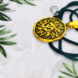 Gold Plated Ohm (ॐ) Power Locket