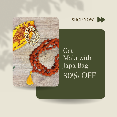 Mala with Japa Bag